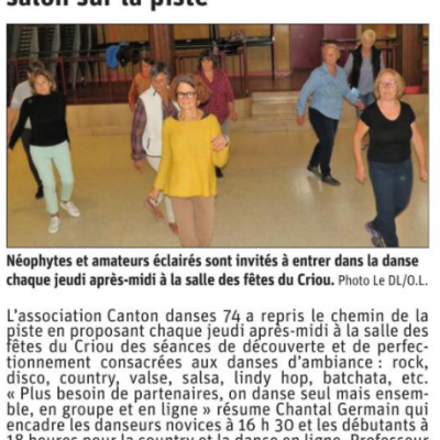 Articles de presse