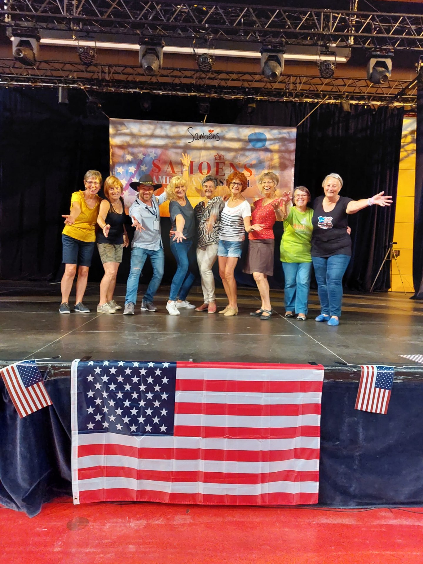 Souvenir de l'American festival de Samoens 2022